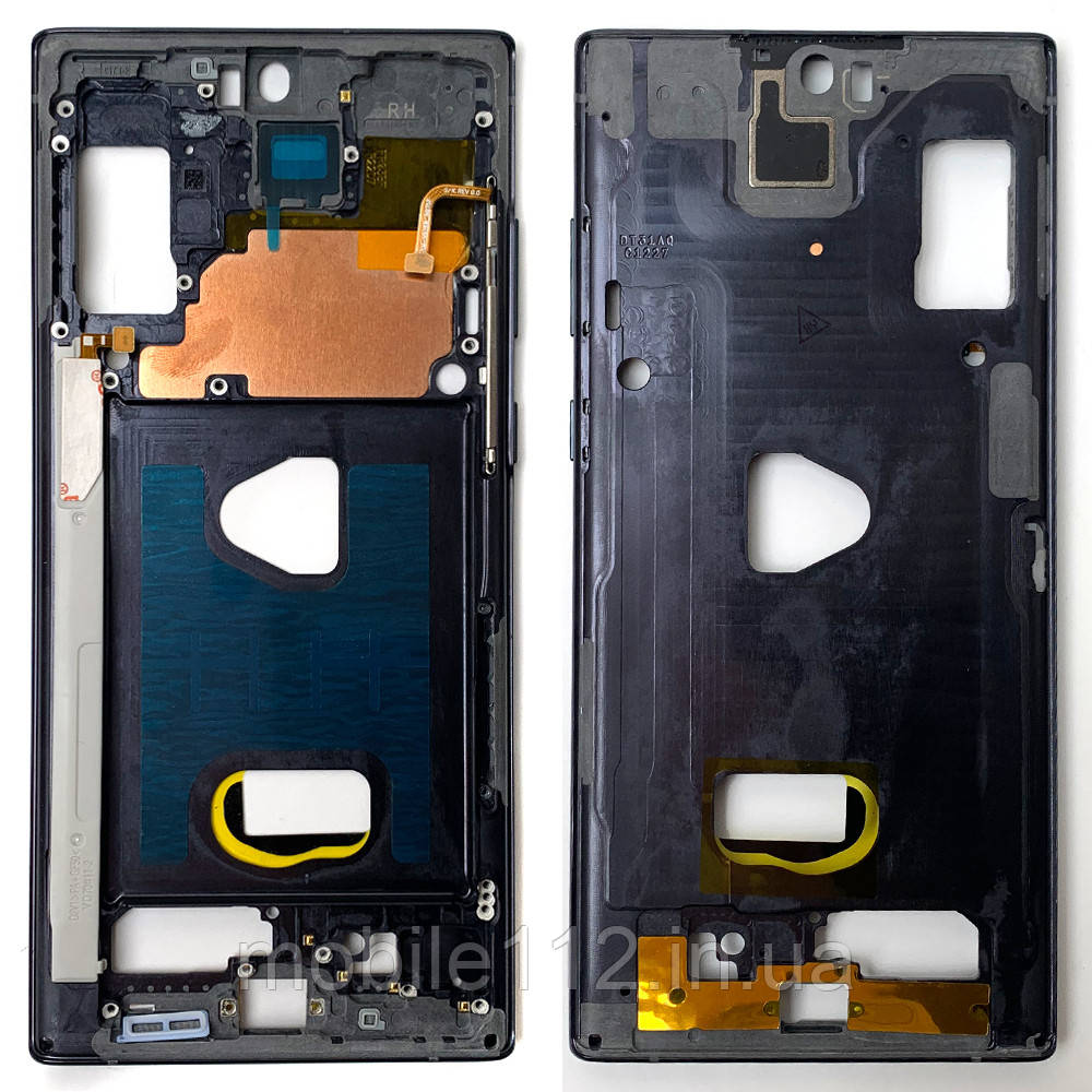 Рамка дисплея Samsung Galaxy Note 10+ Plus N976 чорна оригінал Китай