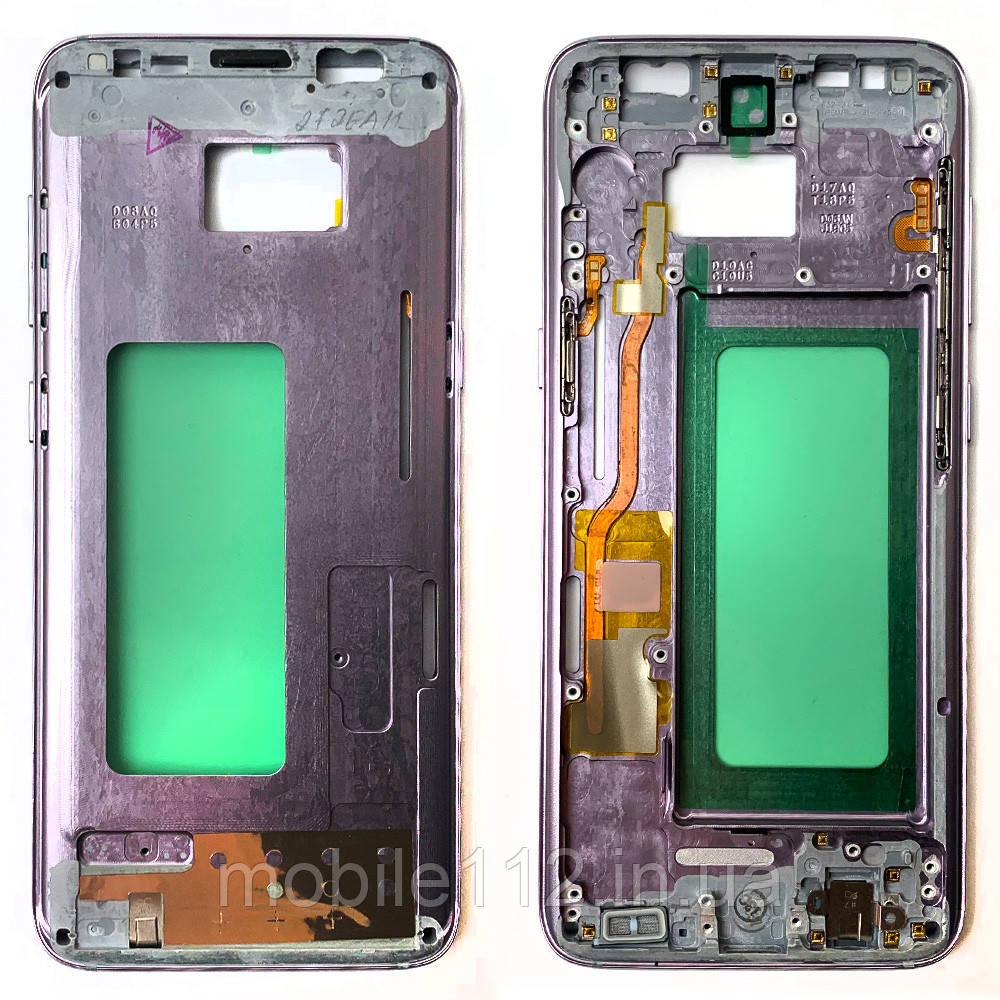 Рамка дисплея Samsung Galaxy S8 фіолетова оригінал Китай