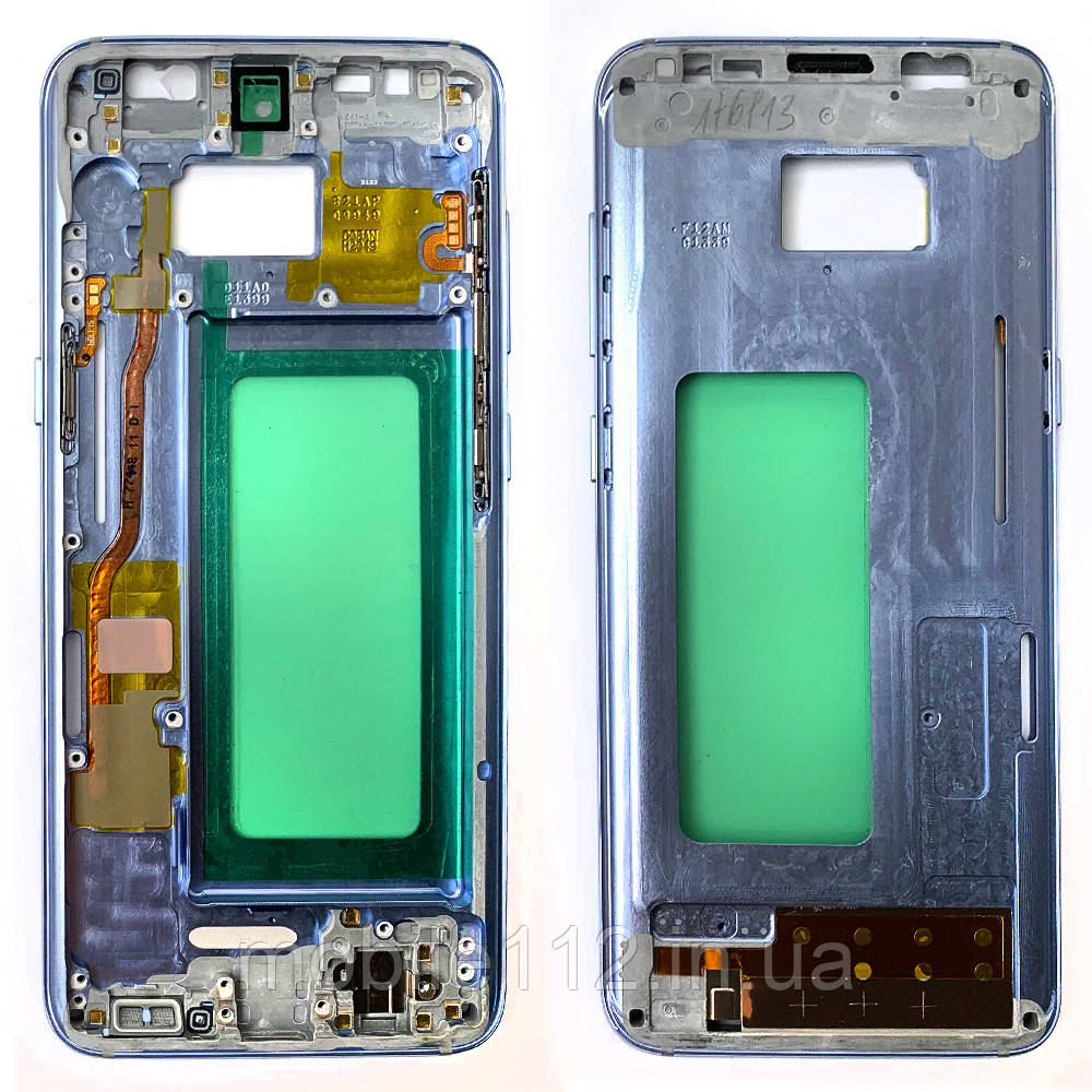 Рамка дисплея Samsung Galaxy S8 блакитна оригінал Китай
