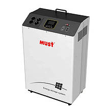 Система зберігання енергії MUST HPB18-3024 LiFePO4 (1 фаза 3 кВт 25,6В 120Аг 3,2 кВт*г)