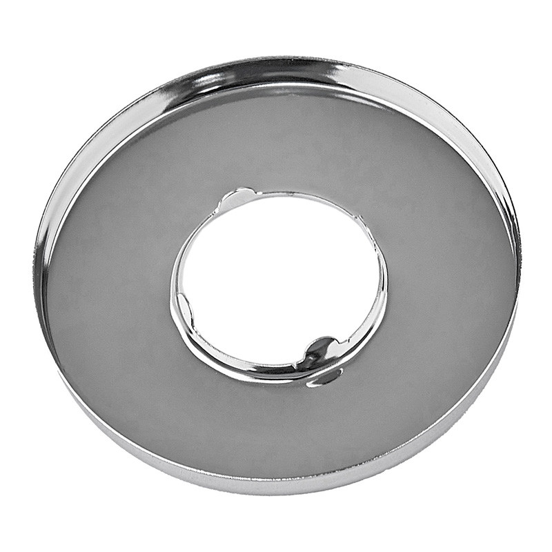 Чашка декоративна Zerix RST-01 Chrome (кругла) з неіржавкої сталі SUS304 (колір хром) (ZX5106)
