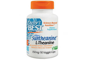 Л-Теанін Doctor's s BEST L-Theanine 150 mg 90 veg caps, фото 2