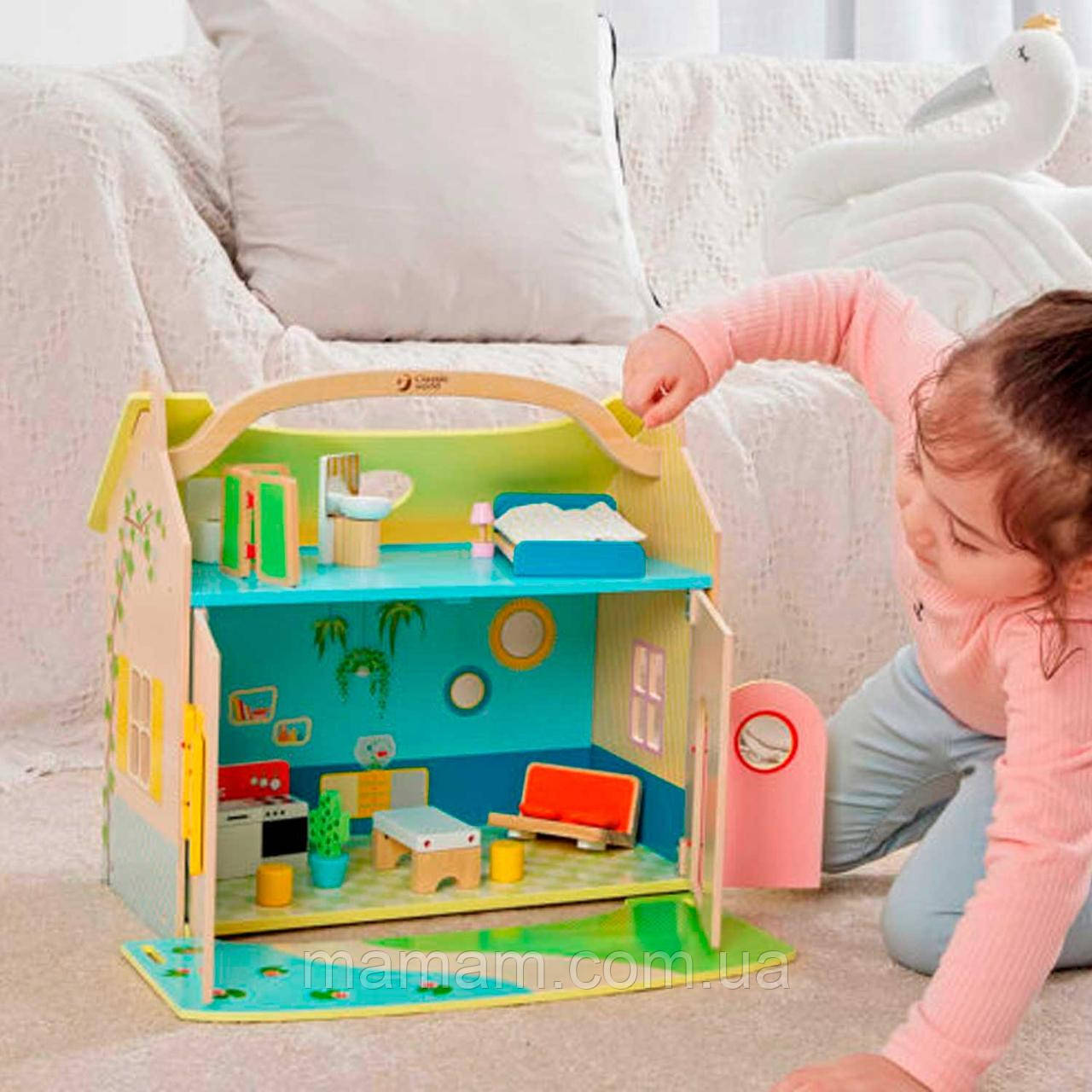 Дерев'яна іграшка Classic World 53665 Будинок мрії, фото 1