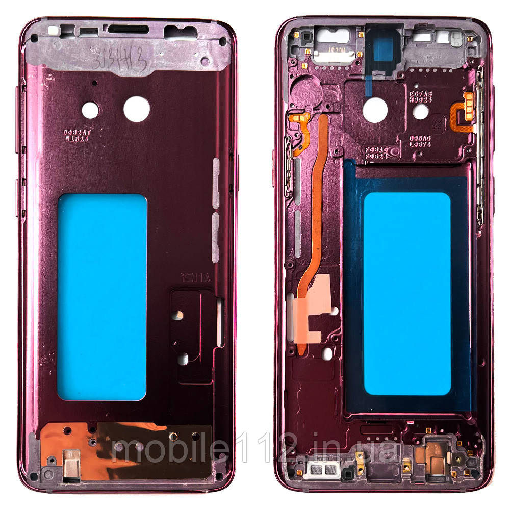 Рамка дисплея Samsung Galaxy S9 фіолетова оригінал Китай