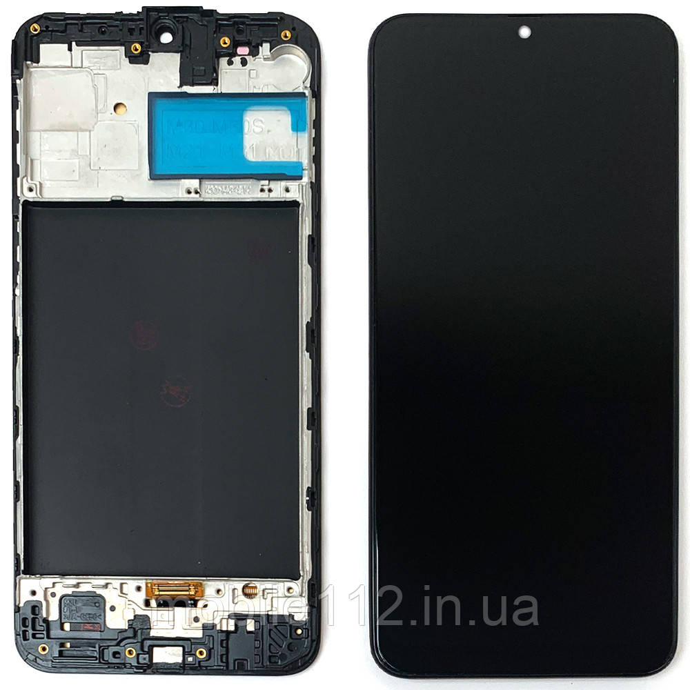 Екран (дисплей) Samsung Galaxy M30s M307 M30 M305 M21 M31 з тачскріном OLED Big LCD з рамкою