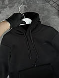 Чоловіча кофта худі Hugo Boss M2174 чорна, фото 5