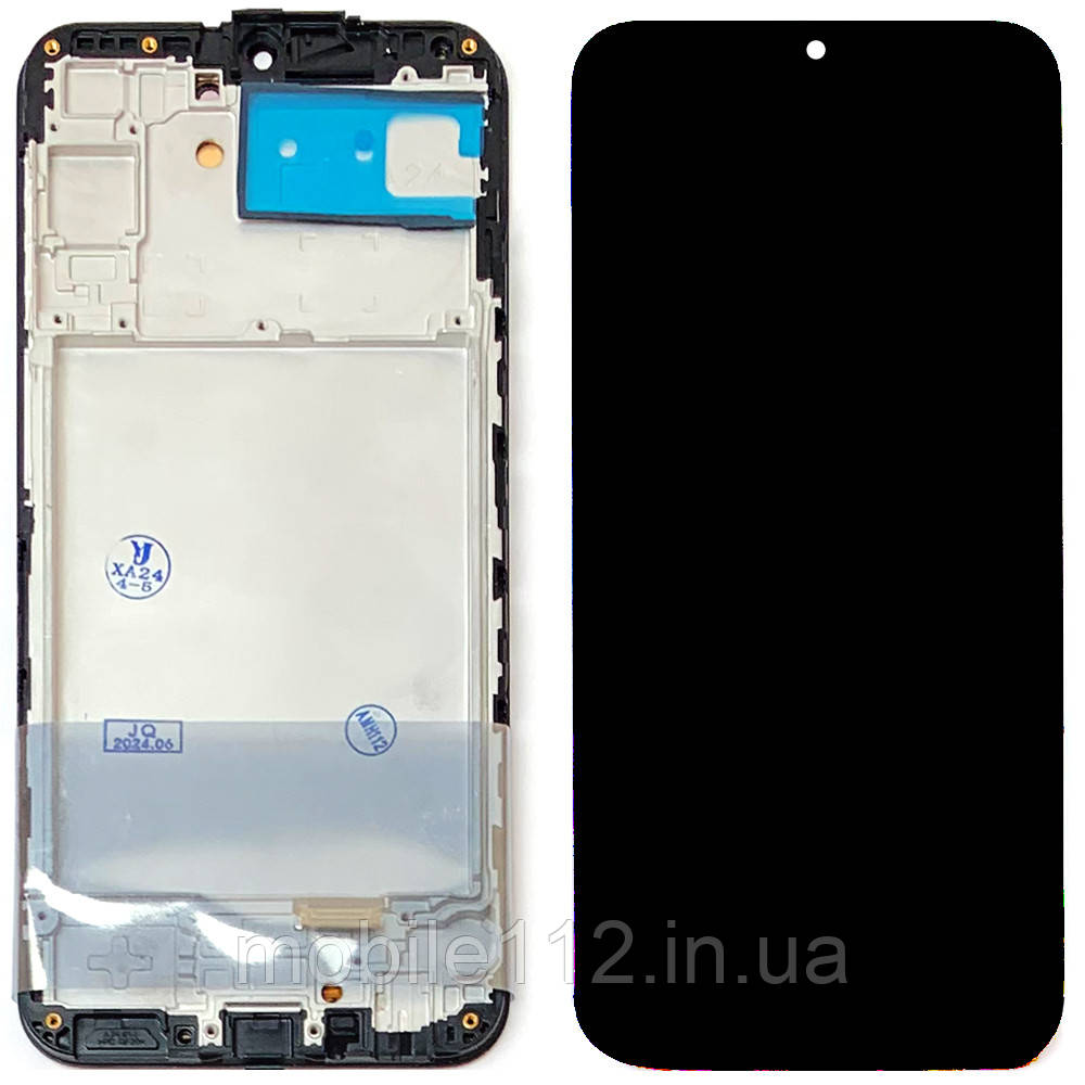 Екран (дисплей) Samsung Galaxy A24 4G A245F з тачскріном OLED Small Glass з рамкою