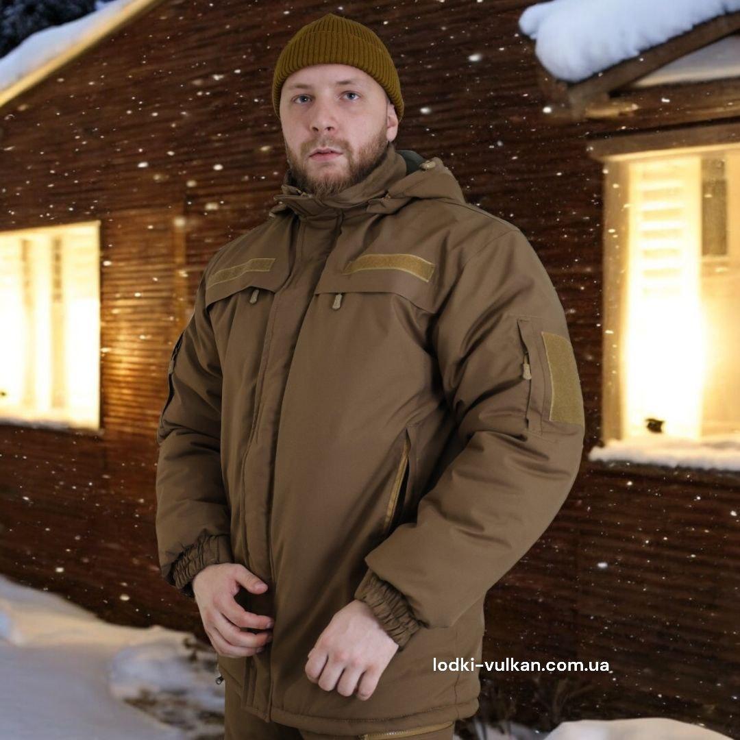 Бушлат тактичний Горка утеплений Ranger Койот / Силікон фліс, фото 1