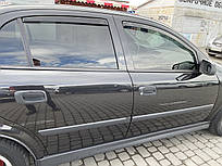 Дефлектори вікон (вітровики) Opel Astra G 1998-2003-2008 4D (вставні, 4 шт.) (Heko)