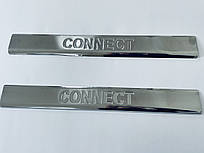 Накладки на пороги Ford CONNECT 2002-2013 2шт (TAN24)