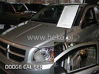 Дефлектори вікон (вітровики) Dodge Caliber 5D 2006+ (+OT) (Heko)