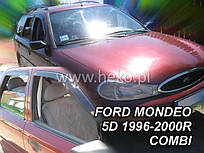 Дефлектори вікон (вітровики) Ford Mondeo 1996-2000 5D (вставні, кт- 4 шт.) Combi (Heko)