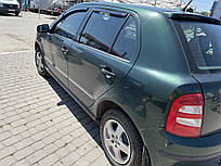 Дефлектори вікон (вітровики) Skoda Fabia I 1999-2007 5D (вставні, кт- 4 шт.) (Heko)