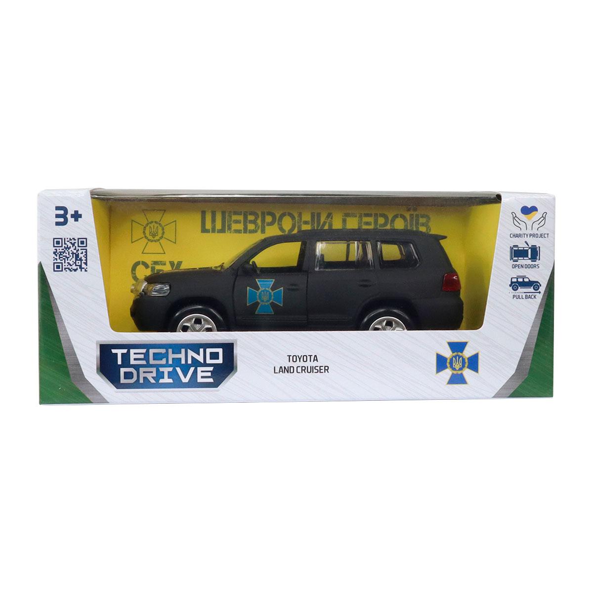 Автомодель серії "Шеврони Героїв" – TOYOTA LAND CRUISER – "ЦСО "АЛЬФА"
