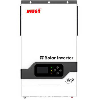 Гібридний інвертор із чистою синусоїдою MUST PV18-5248 Pro 5.2kW Інвертор для сонячних панелей