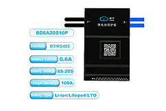 Плата BMS активна Jikong JKBMS BD6A20S10P 0.6A 8-20S 100A (BT RS485 Heat CAN)