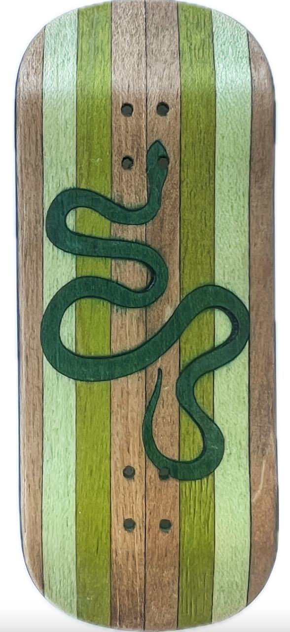Дека для фінгерборда Workers FB Snake green Low Popsicle 38 mm