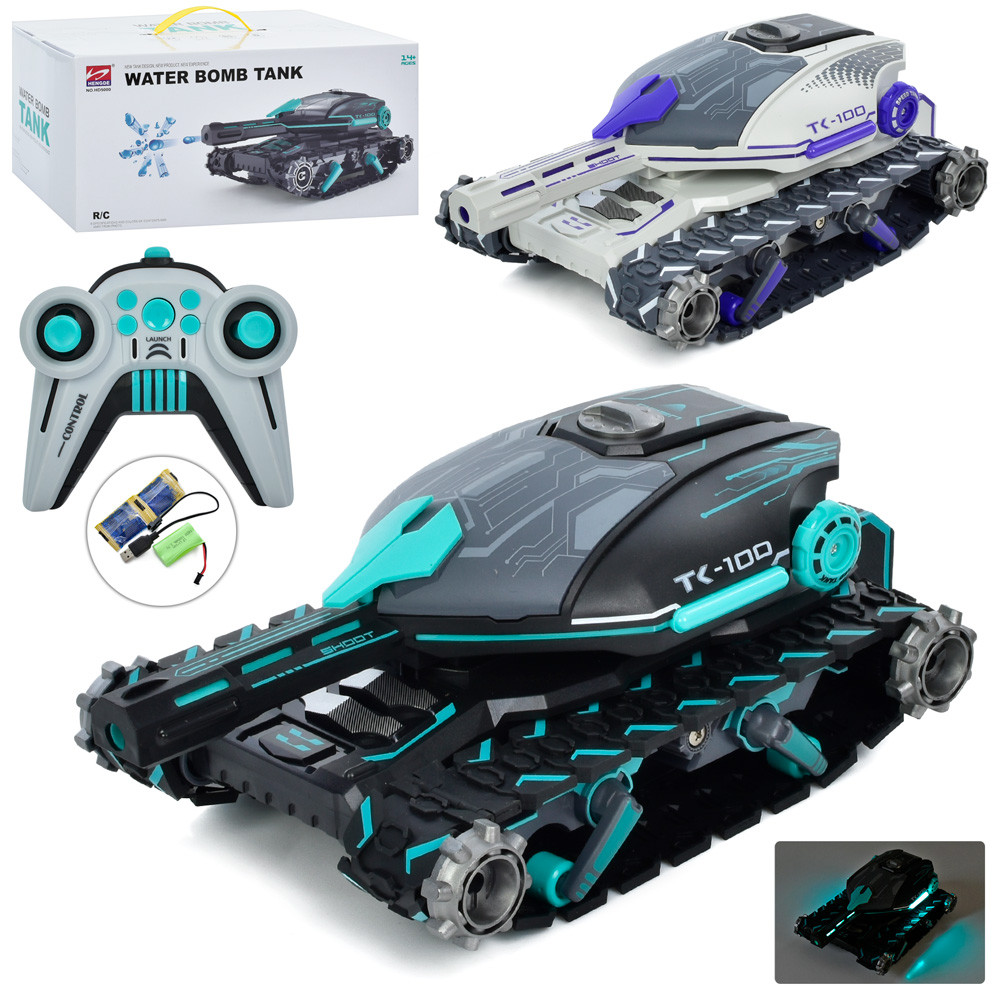 Танк HD5000 (6шт) 29см, р/в2, 4G, акум, USB зарядка, стріляєр, в кор-ці 34-18-16см, фото 1