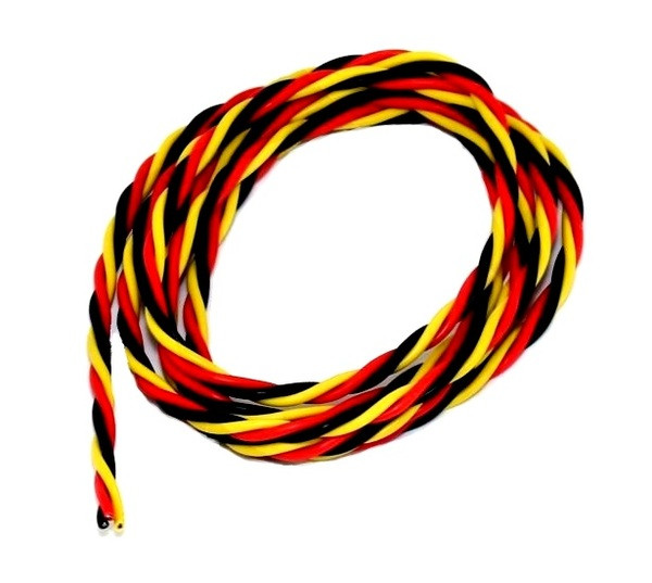 Сервопровод QJ 22 AWG 1 метр для передачі сигналів та живлення новий (HM)