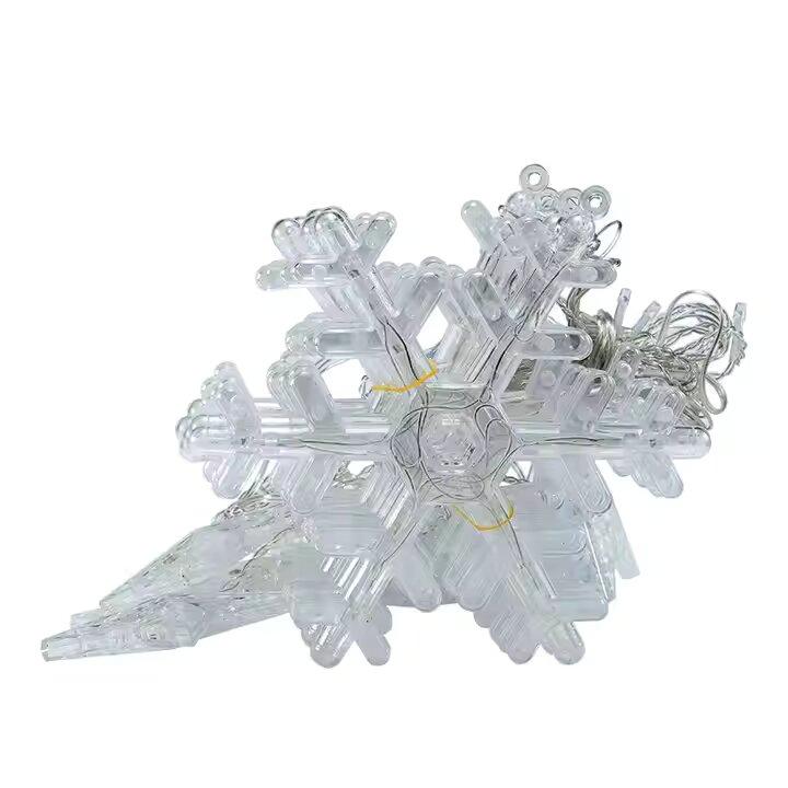 Гірлянда-штора світлодіодна «Snowflakes» 2.5*0.85м 120led Stenson R92652