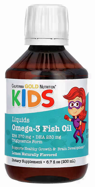 California Gold Nutrition Омега-3 200 мл Дитячий Риб'ячий Жир