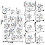 Новорічні наклейки для декорування вікна Colorful Christmas Stickers 13, фото 2