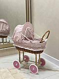 Дитяча колясочка плетена з лози. Арт:2090, фото 3