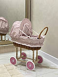 Дитяча колясочка плетена з лози. Арт:2090, фото 5