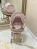 Дитяча колясочка плетена з лози. Арт:2090, фото 7
