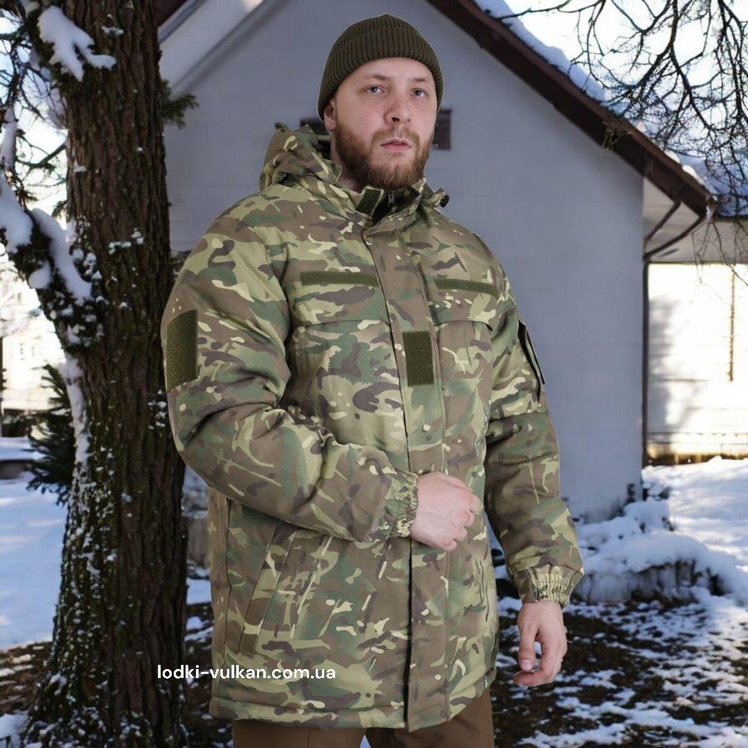 Бушлат тактичний Горка утеплений Ranger Мультикам / Силікон фліс