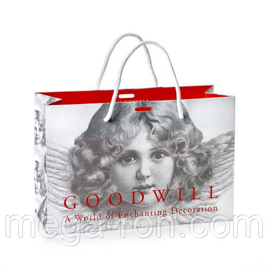 Подарунковий пакет GOODWILL 40/30/15см, фото 1