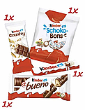 Новорічний набір солодощів з м’якою іграшкою Ельф Kinder Maxi Mix 133г, фото 4