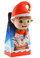 Новогодний набор сладостей с мягкой игрушкой Эльф Kinder Maxi Mix 133г