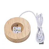 Настільний світлодіодний 3D нічник куля RIAS R229 "Дельфін" (3_05705), фото 4