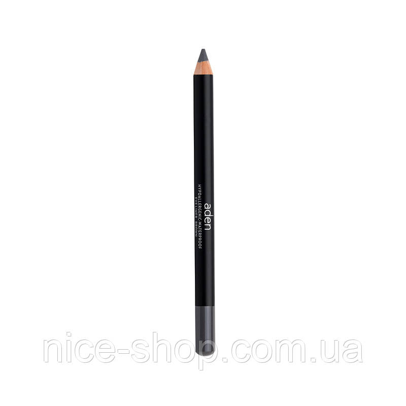 Олівець для очей водостійкий Eye liner Aden Cosmetics граніт
