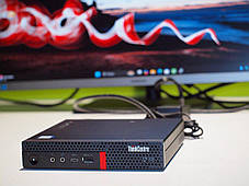 Неттоп Lenovo Thinkcentre M720q USFF/ Core i5-8500T/ 8 GB RAM/ 120 GB SSD/ UHD 630, фото 3
