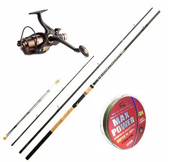 Набір фідерний Вудилище Boya By 3.6m Котушка Feima ST 5000 5+1BB Шнур 150м