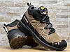 Спортивні шкіряні черевики, кросівки термо Salomon Contagrip Gore-Tex, фото 9