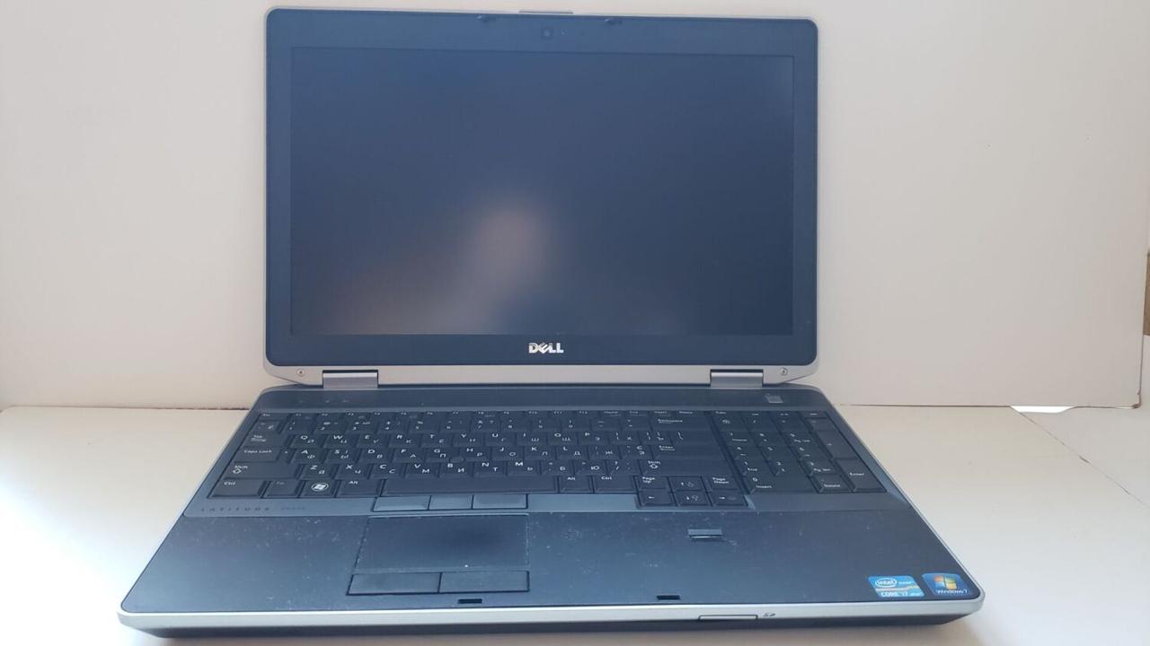 Б/в Ноутбук Dell Latitude E6530 15.6" 1920x1080| Core i7-3720QM| 8 GB RAM| 160 GB SSD + 500 GB HDD| NVS 5200M 1GB