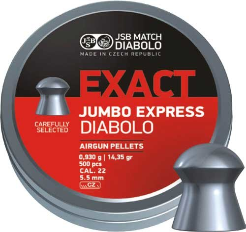 Кулі JSB Exact Jumbo Express 5.52мм, 0.930г, 500шт JGR