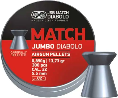 Кулі JSB Match Jumbo 5.5 мм, 0.890г, 300шт JGR