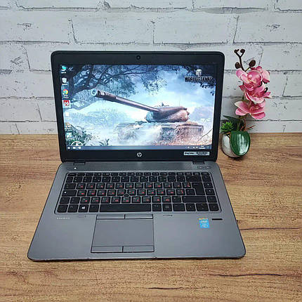 Б/в Ноутбук HP EliteBook 840 G2 14" 1366x768| Core i5-5300U| 8 GB RAM| 256 GB SSD| HD 5500, фото 1