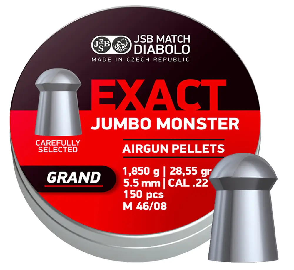 Кулі JSB Exact Jumbo Monster Grand 5.52мм, 1.850гр, 150шт JGR