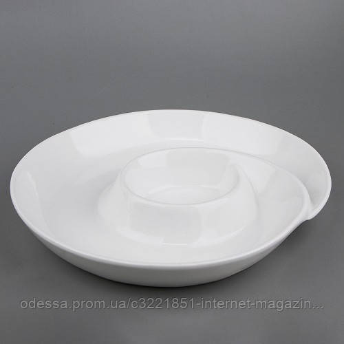 Мінажниця порцеляна "Pearl" 8" (20.5см) Stenson (MC4276-8) [Склад зберігання: Одеса №3]