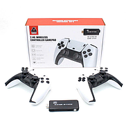 Гра консоль/приставка з двома джостиками Wireless Controllers Gamepad 4K 2.4G Unique M8PRO Чорний