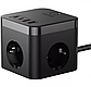 Мережевий фільтр Baseus 3 розетки 2xUSB/2xType-C 30W PowerCombo Cube, фото 3