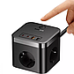 Мережевий фільтр Baseus 3 розетки 2xUSB/2xType-C 30W PowerCombo Cube, фото 6