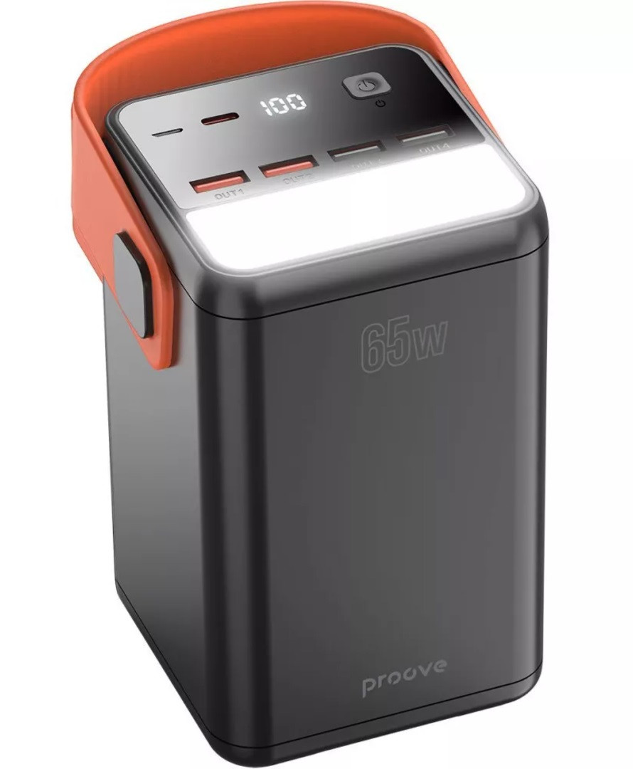 Портативний акумулятор Power Bank Proove Powerbox 65W 60000mAh