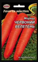 Насіння Морква середньостигла сорт Червоний Велетень 20 г НК Еліт
