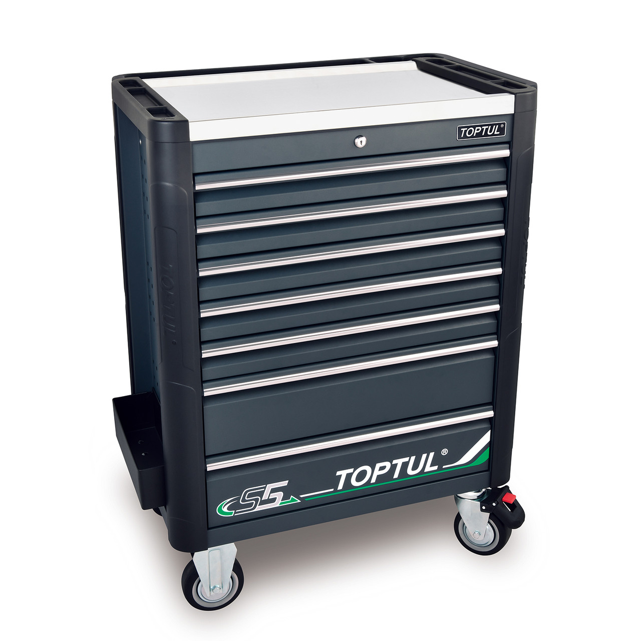 Візок для інструменту (BUMPER SERIES) 7 секцій TOPTUL TCAS0703, фото 1